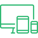 Control from phone, tablet or PC